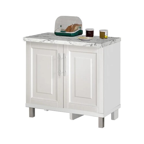 KBD010880B Kitchen Base Unit 2 Wooden Doors 